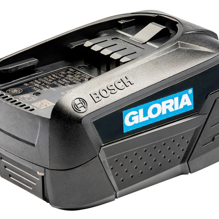 BOSCH 18V Akku 4.0 Ah – Extra Power für längere Laufzeit bei allen GLORIA Akku-Geräten