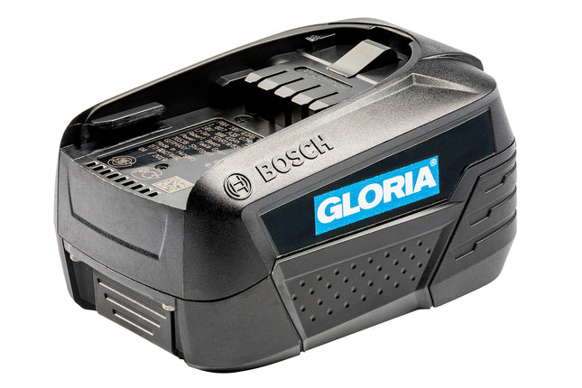 BOSCH 18V Akku 4.0 Ah – Extra Power für längere Laufzeit bei allen GLORIA Akku-Geräten