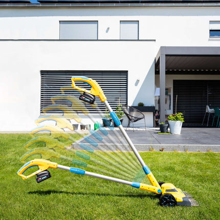 FineCut 18 V Set Inkl. Akku - Rasenmäher, Kantenschneider, Ergänzung für Mähroboter