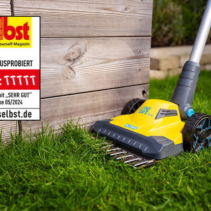 FineCut 230V - Kompakt Rasen- und Kantenschneider mit 25 cm Schnittbreite