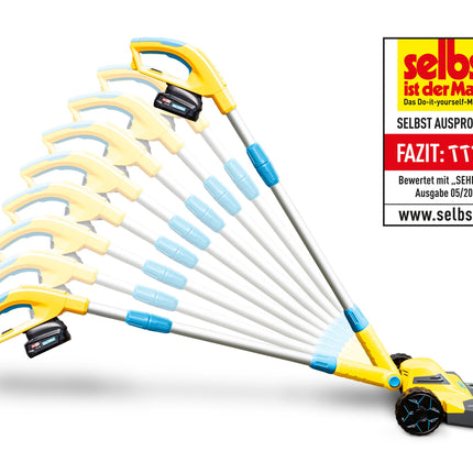 FineCut 18 V Set Inkl. Akku - Rasenmäher, Kantenschneider, Ergänzung für Mähroboter