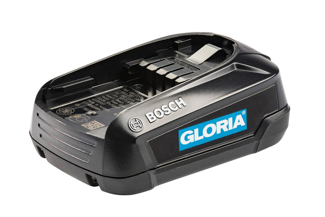 Batterie Bosch 18 V 2,5 Ah – POWER FOR ALL pour tous les appareils GLORIA à batterie