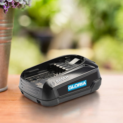 Batterie Bosch 18 V 2,5 Ah – POWER FOR ALL pour tous les appareils GLORIA à batterie