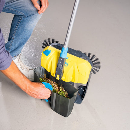 GLORIA Akku-Kehrmaschine EasySweep 18V – Multi-Kehrsystem für Indoor & Outdoor (inkl. BOSCH 18V Akku)