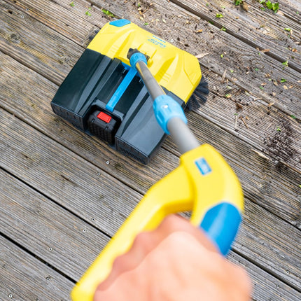 GLORIA Akku-Kehrmaschine EasySweep 18V – Multi-Kehrsystem für Indoor & Outdoor (inkl. BOSCH 18V Akku)