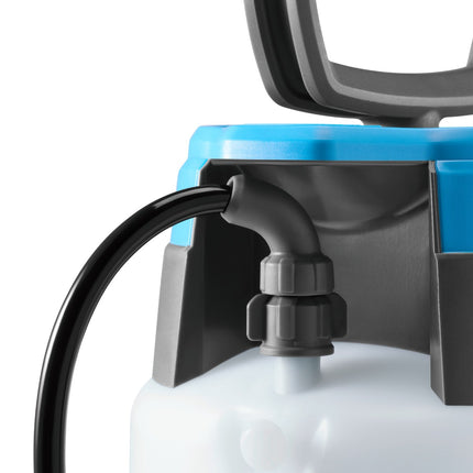 GLORIA FOAMCLEAN 300 PVC-Gewebeschlauch 1,80 m mit Knickschutz am Behälter
