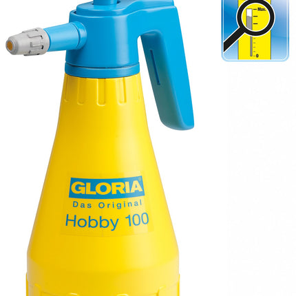 Drucksprühgerät Hobby 100 - 1,0 L Handsprüher mit verstellbarer Düse