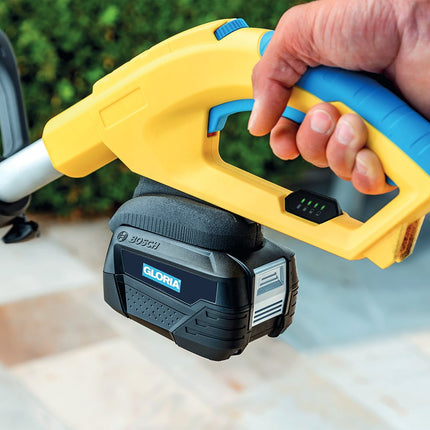 BOSCH 18V Akku 4.0 Ah – Extra Power für längere Laufzeit bei allen GLORIA Akku-Geräten