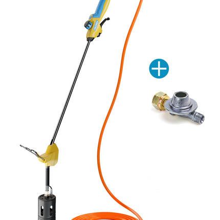 Thermoflamm bio Professional E+ Turbo Set – Komfortabler Unkrautbrenner für große Flächen