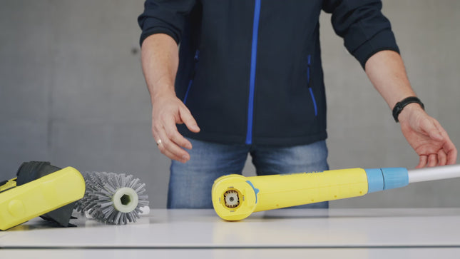 Kit d’élargissement MultiBrush XL avec brosse pierre pour pavés & dallages extérieurs