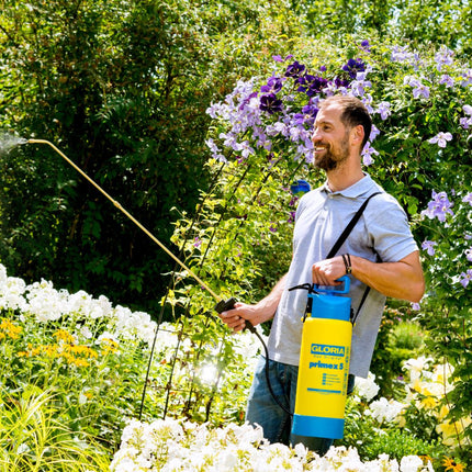 Pulvérisateur à pression primex 5 – Entretien des plantes confortable avec pompe puissante et sangle d’épaule