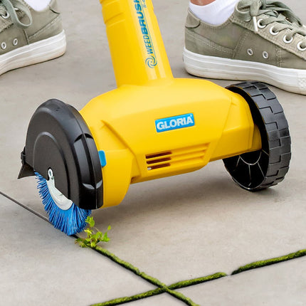 WeedBrush li-on – Brosse à joints sans fil (outil seul, compatible Bosch 18 V POWER FOR ALL ; batterie/chargeur en option)